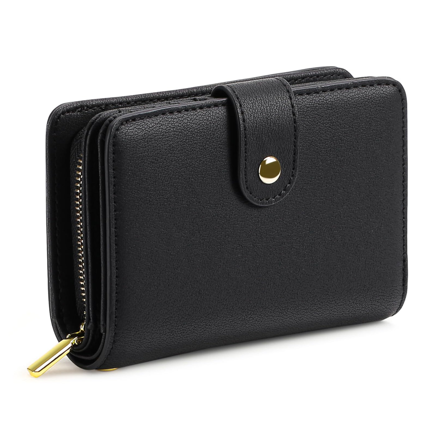 Wallet Zipper with Coin Pocket & RFID Protection