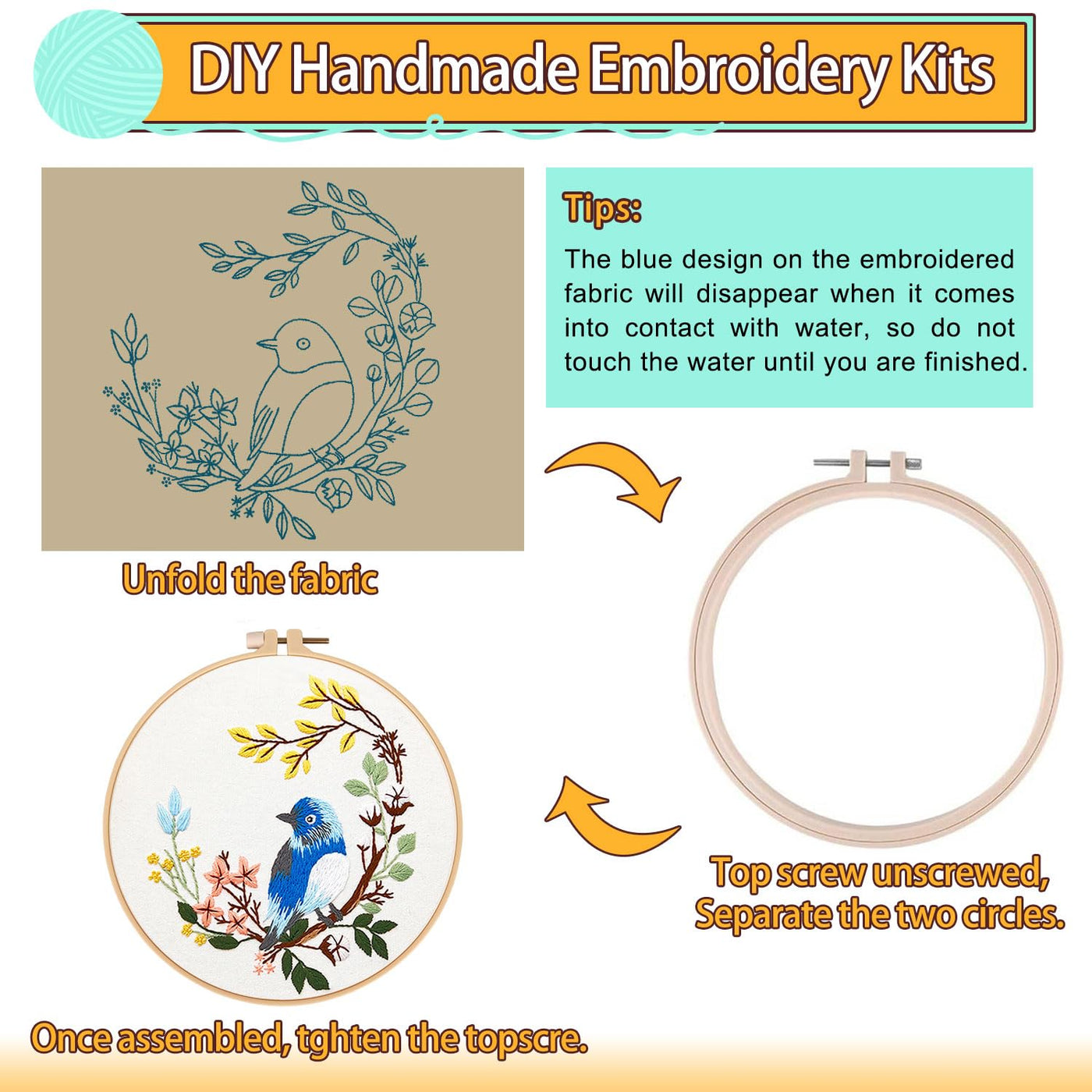 Kit De Broderie Kit De Broderie Pour Débutants BRICOLAGE Au Point De Croix