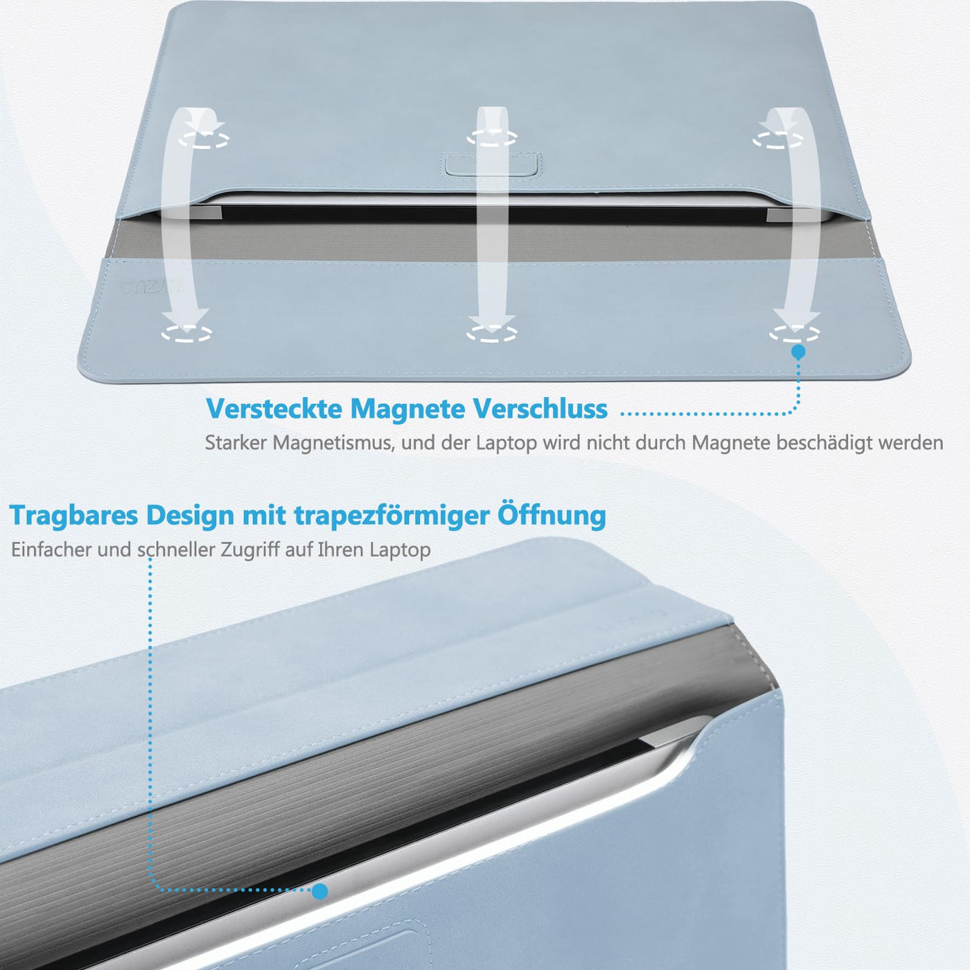 Laptop sleeve Laptop sleeve with stand function