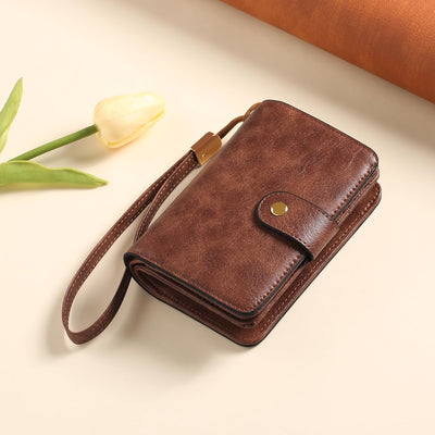 Wallet Zipper with Coin Pocket & RFID Protection