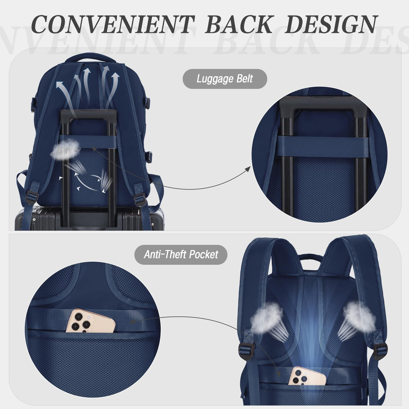 Backpack Hand Luggage Airplane Travel Backpack Carry On Luggage Travel Backpack