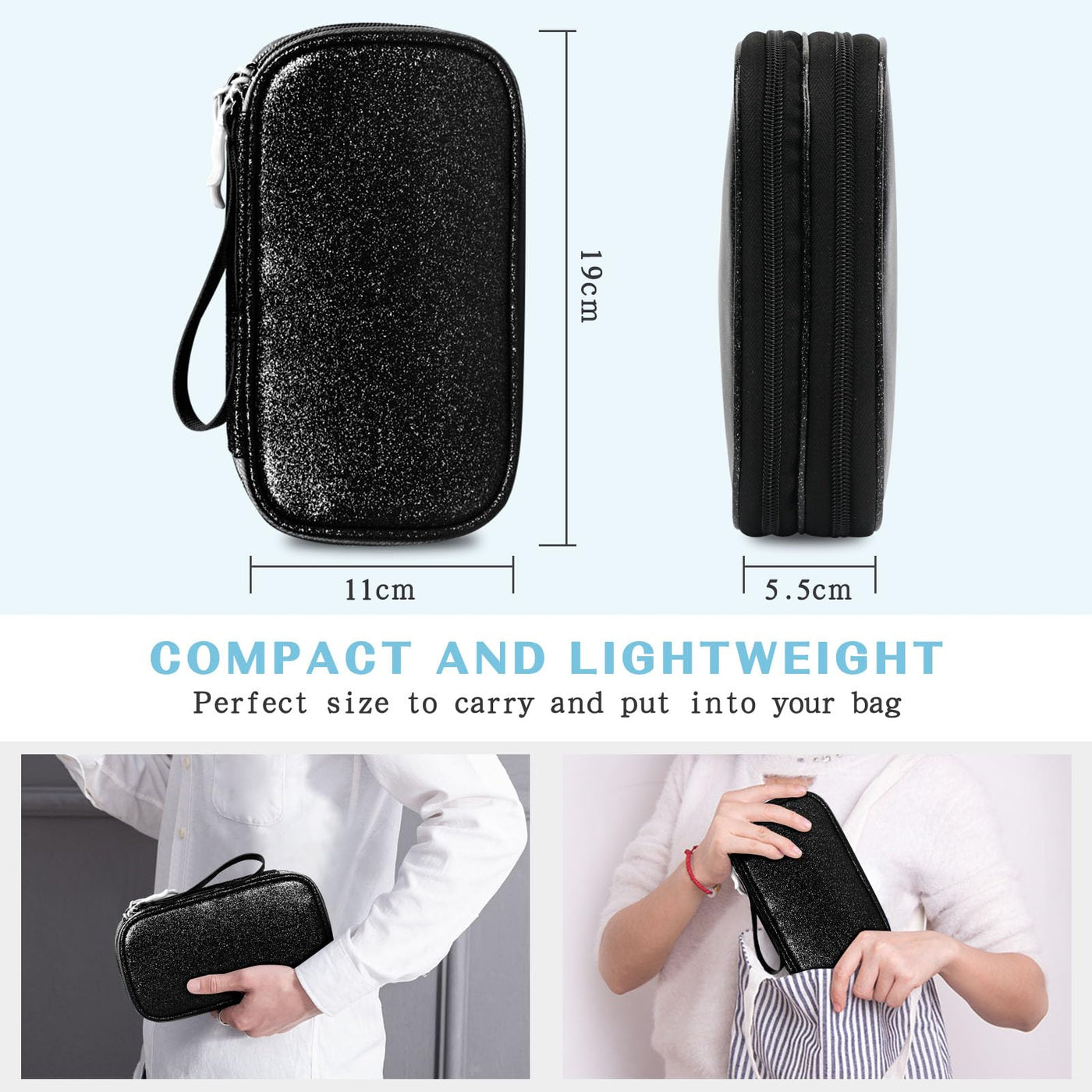 Electronic organizer, travel cable organizer, bag, electronic accessories, carrying bag, portable, waterproof