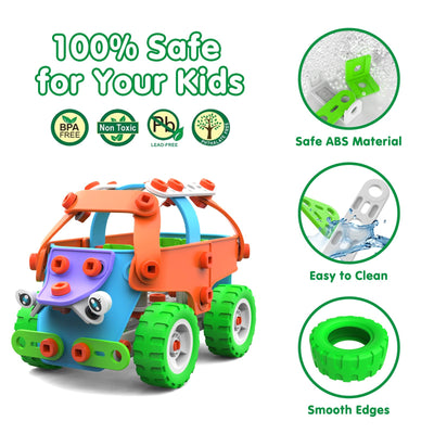 Jouets de construction sertis d'outils