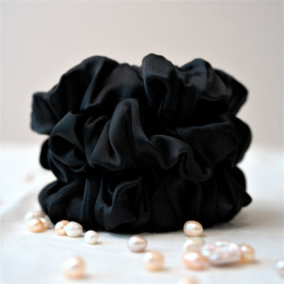 3 Pieces of Silk Hair Ties