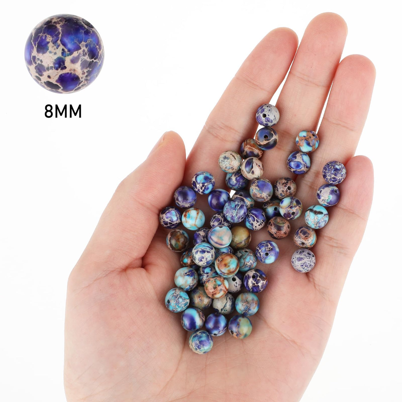 Bracelets made of natural stone beads with your own hands