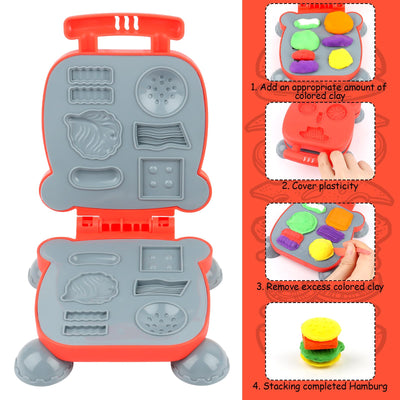 Plasticine set for children, DIY plasticine accessories Kitchen Creations