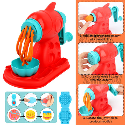 Plasticine set for children, DIY plasticine accessories Kitchen Creations