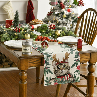 Seasonal Winter Kitchen Table Decoration Indoor Holiday Party Decor