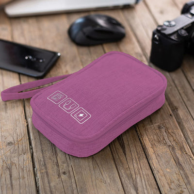 cable organizer bag flat small electronic bag organizer cable bag