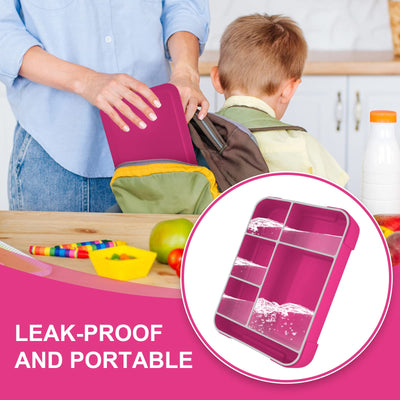 Leak-proof lunch box for children, bread box, snack box, perfect for school, kindergarten & outings