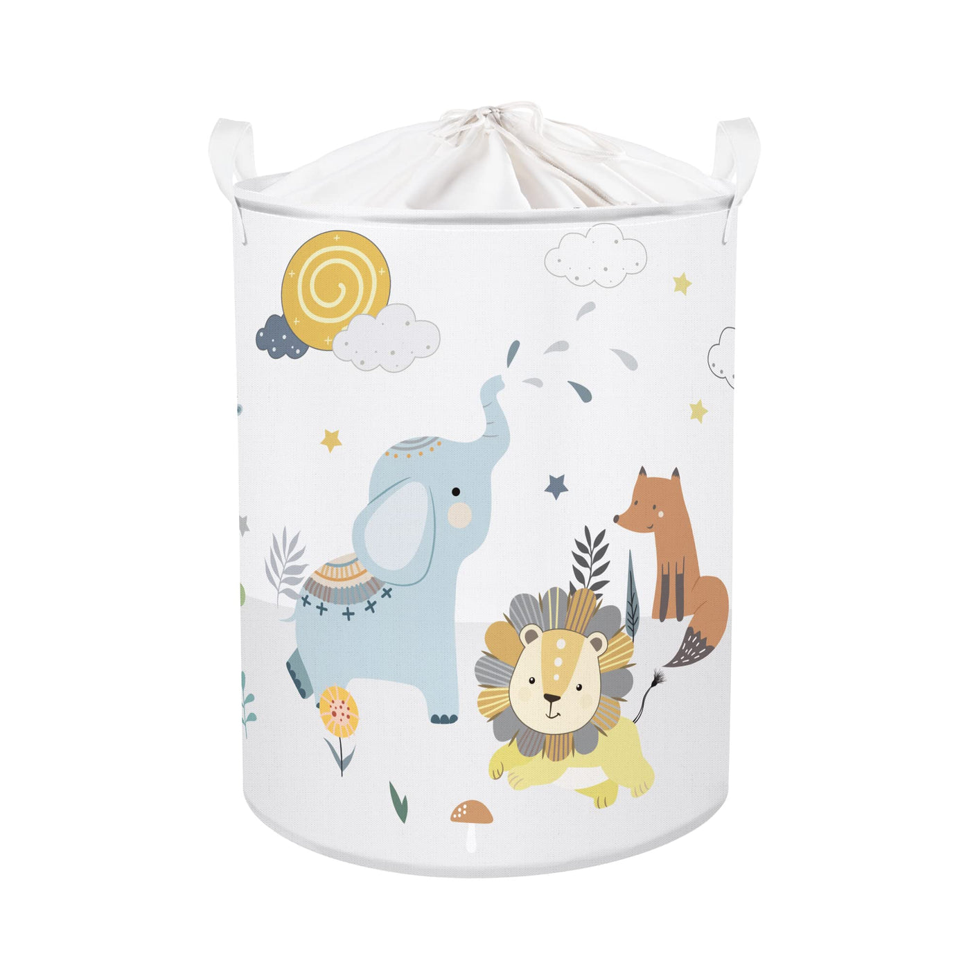 Baby laundry basket Clothes storage basket for children's room