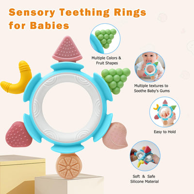 Sensorische Beißring Spielzeug Babys