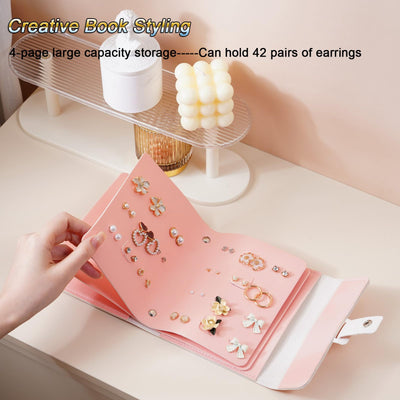 Rangement de boucles d'oreilles Pochette pour boucles d'oreilles Petits sacs de rangement de livres