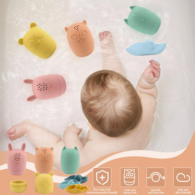 Jouets de bain Jouets d'eau pour bébés Animaux de bain Jouets de baignoire
