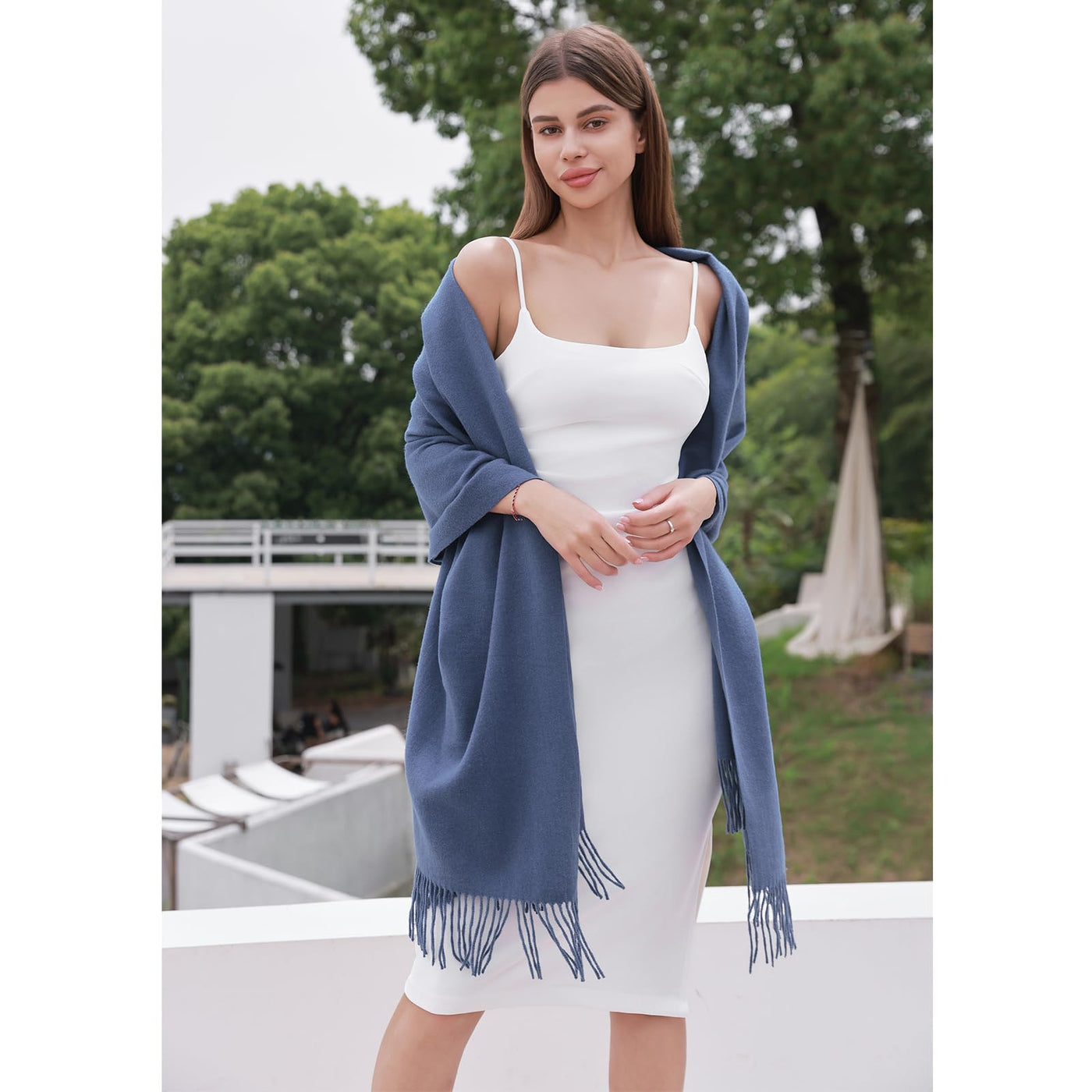 Echarpe étole festive pour robe de soirée écharpes pashmina châles