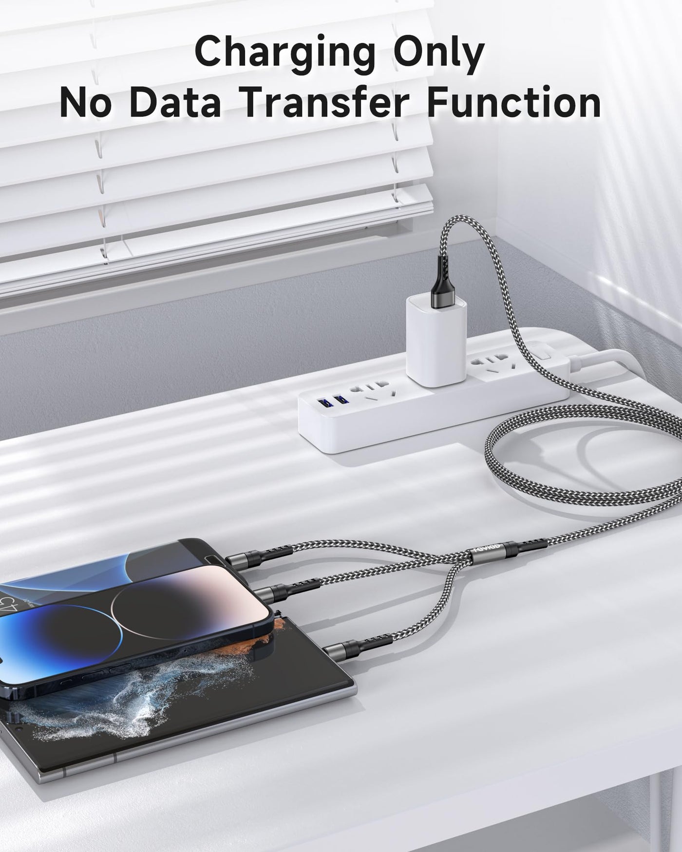 Multi USB Cable 3 in 1 Universal Charging Cable