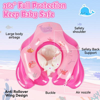 Babyschwimmring mit Sonnendach