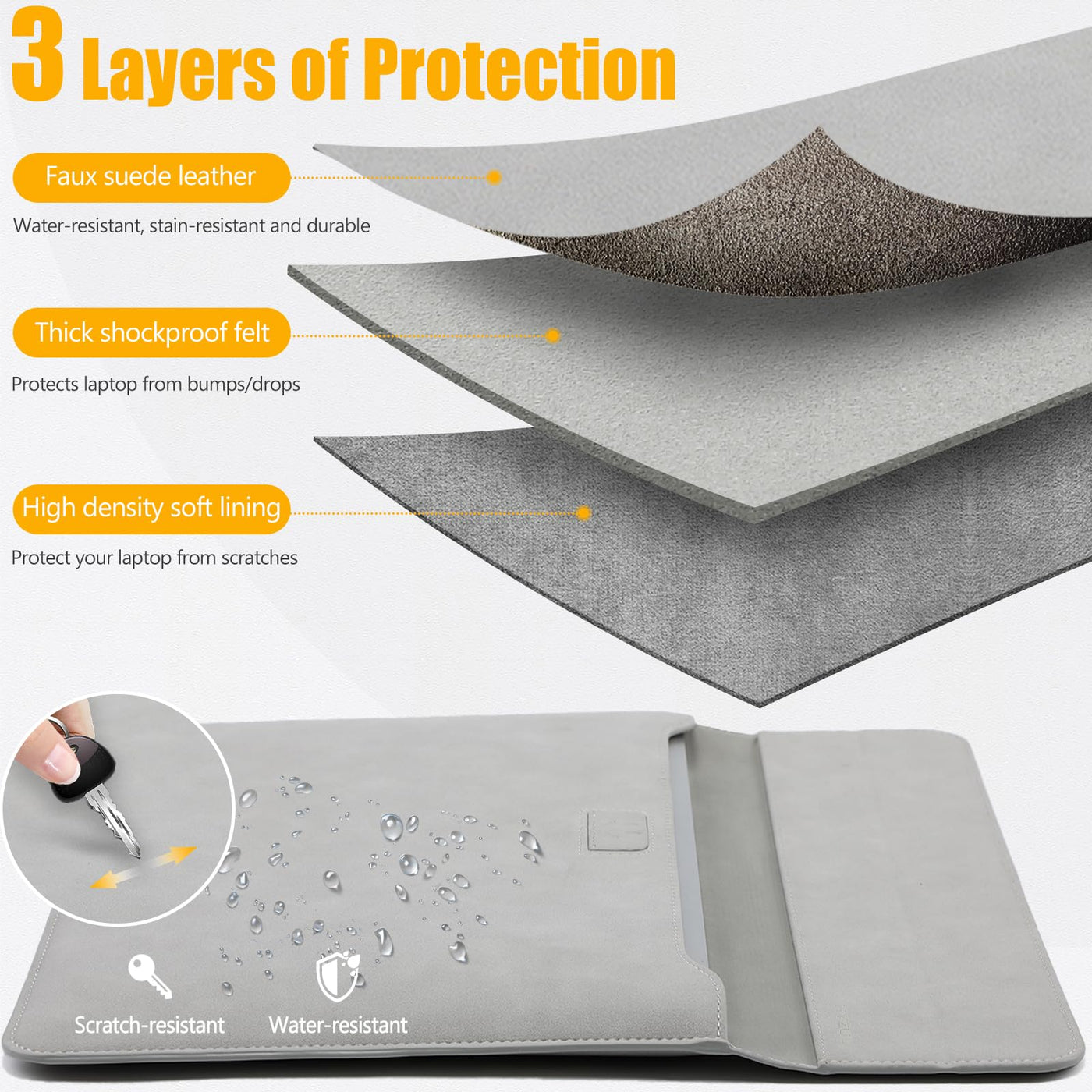Laptoptasche Laptoptasche mit Standfunktion