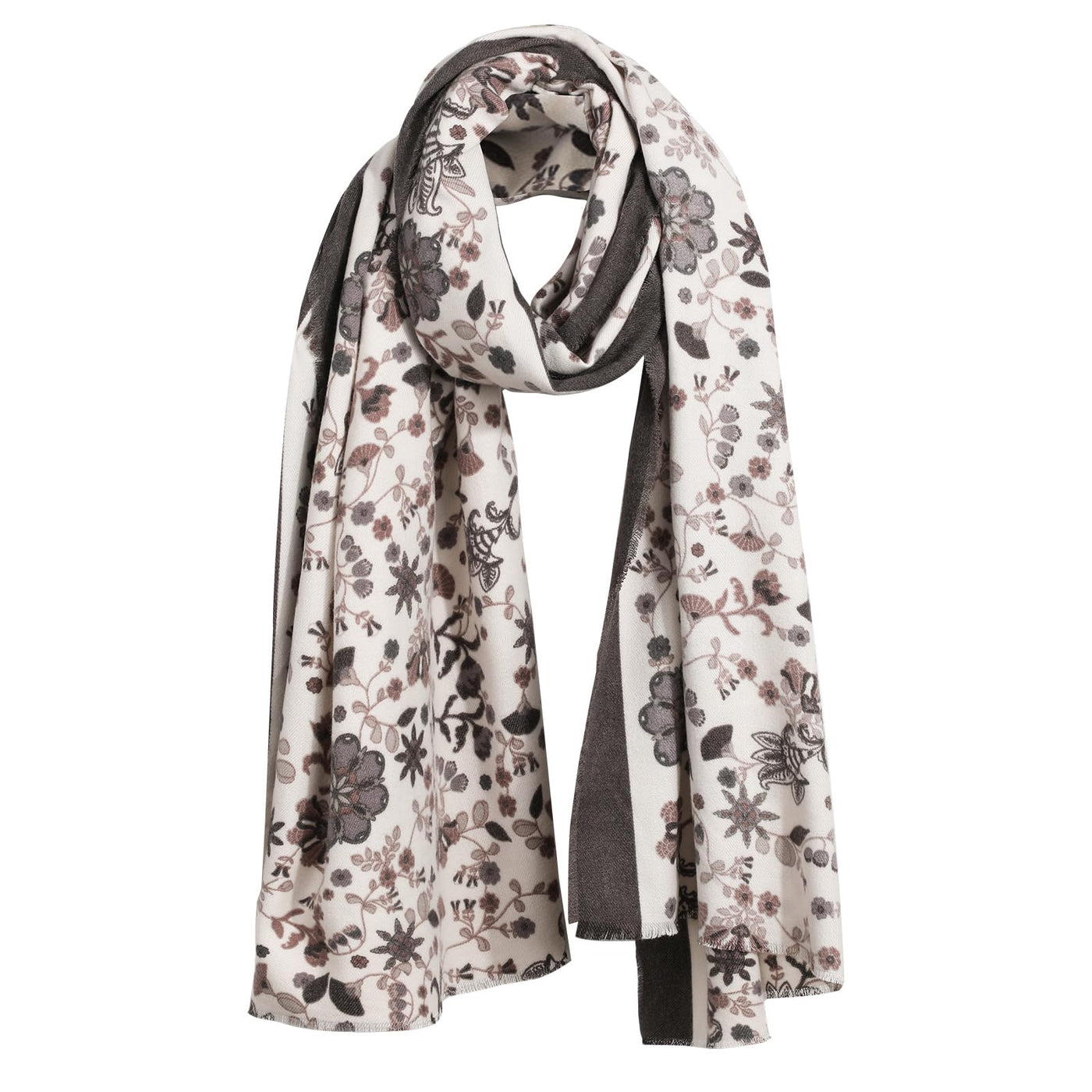 Scarves Soft Warm Stole Fall Winter Printed Long Scarf