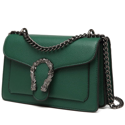 Sac à bandoulière en chaîne sac à bandoulière sac à main petit sac à bandoulière sac à bandoulière en cuir sac de soirée élégant avec bandoulière en chaîne réglable