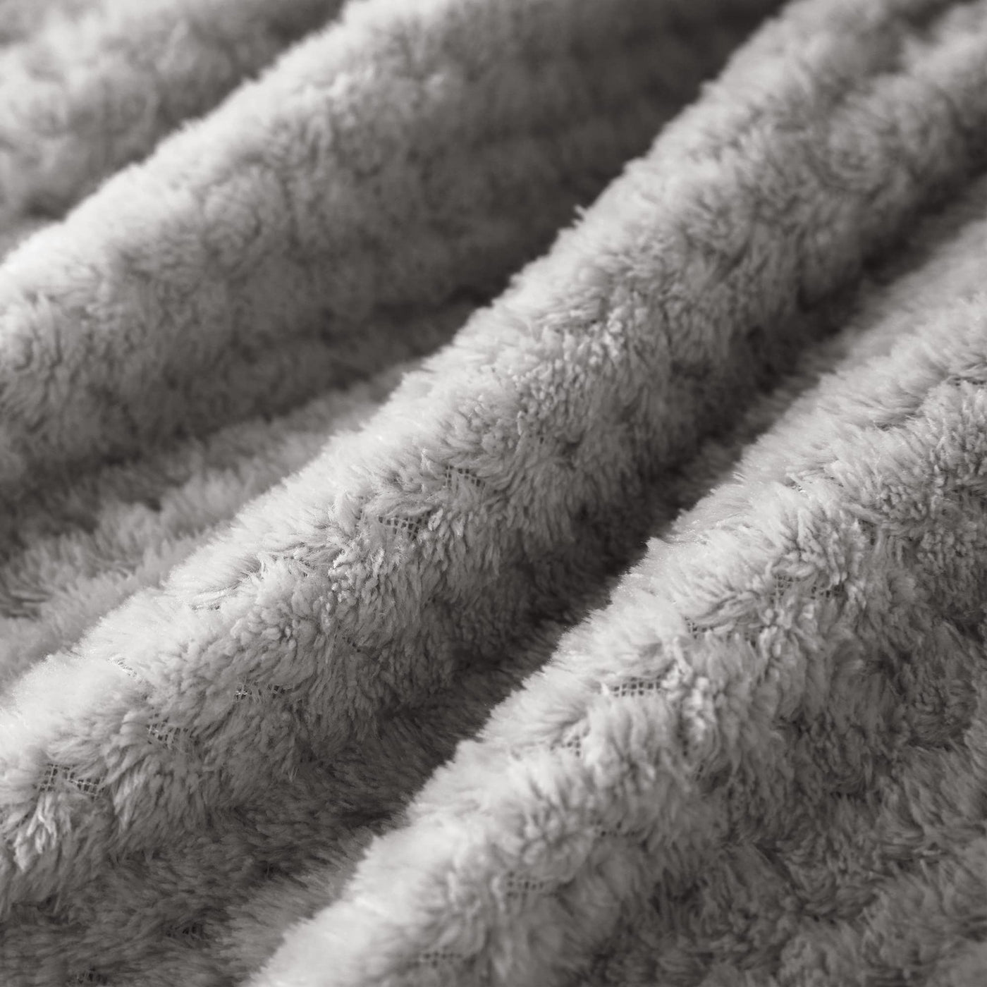 Couverture douillette Couverture en polaire super douce et chaude pour le canapé et le lit avec motif gaufré, couverture douillette et confortable