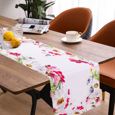 Chemin de table aspect lin Chemin de table lavable