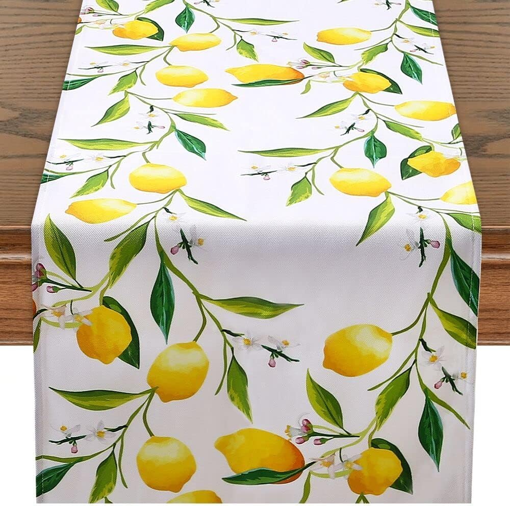 Chemin de table en lin Chemin de table lavable