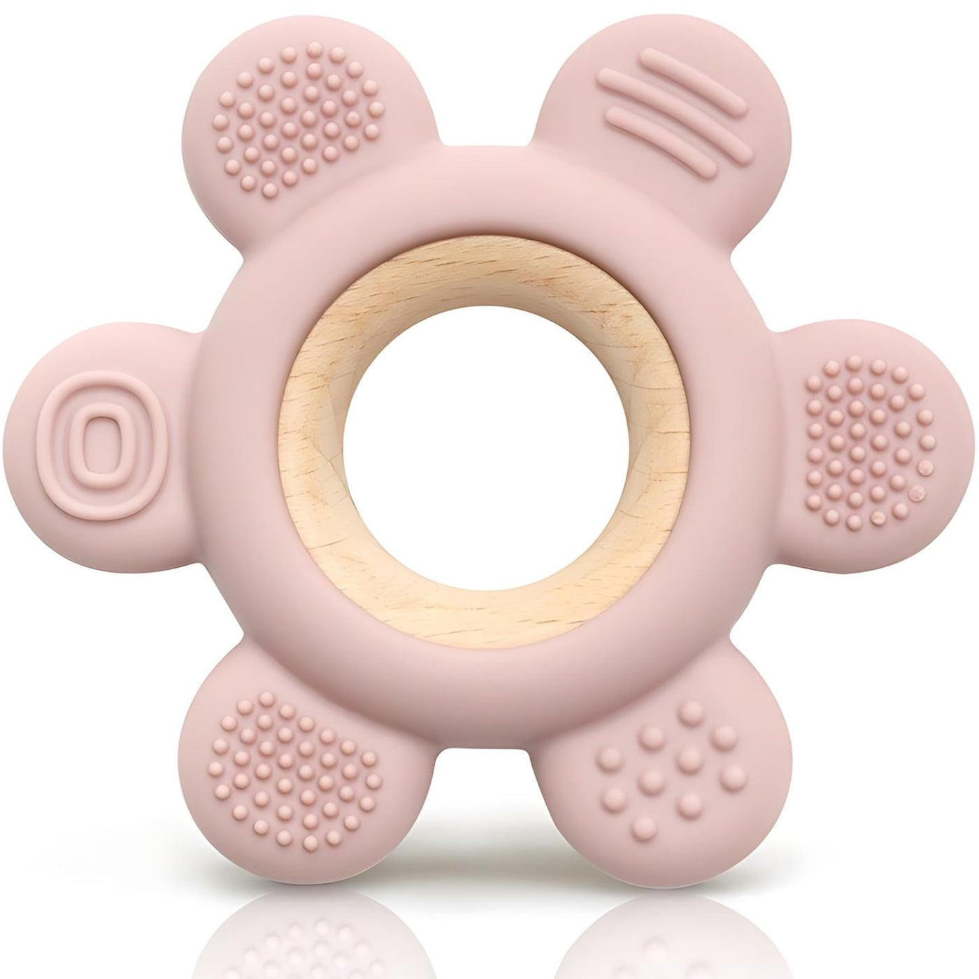 Teething ring flower - Teething toy - Teething - Nursing - Silicone accessories for babies