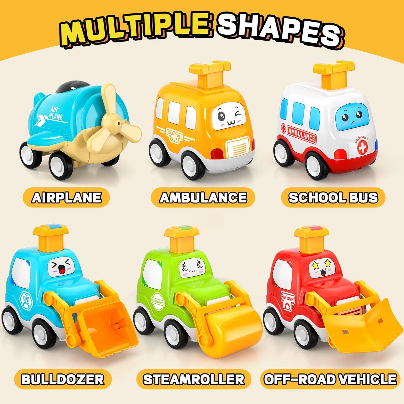 Toy cars for withdrawal for toddlers