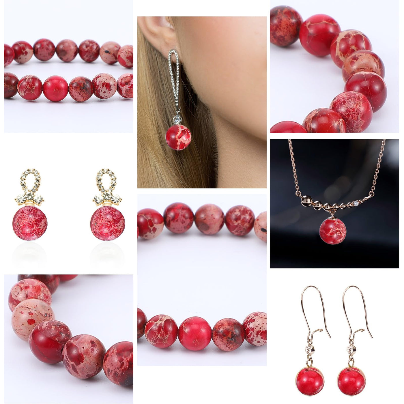 Bracelets en perles de pierre naturelle avec vos propres mains