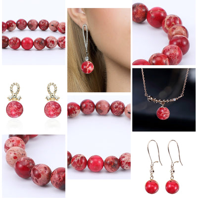 Bracelets en perles de pierre naturelle avec vos propres mains
