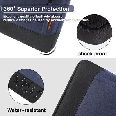 Housse de protection pour ordinateur portable Mallette d'affaires Sac à bandoulière pour ordinateur portable