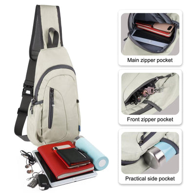 Elegant Shoulder Bag with 2 Detachable Wide and Chain Shoulder Strap Cell Phone Bag