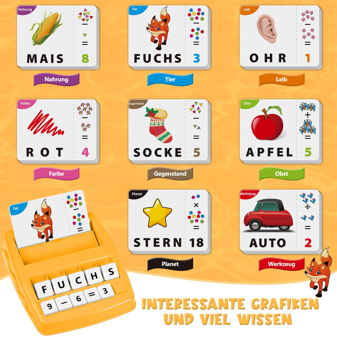 Jeux d'apprentissage des lettres cadeau inscription à l'école