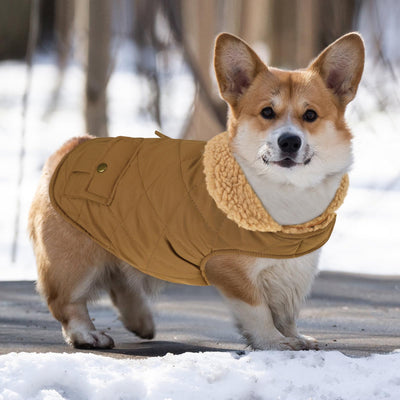 Winter Coat Dog Coat, Warm Winter Jackets with Fleece for Dogs