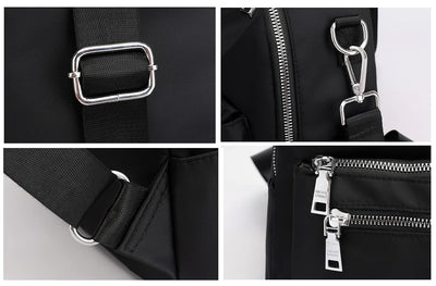 School Backpack 2 In 1 Waterproof Casual Daypack