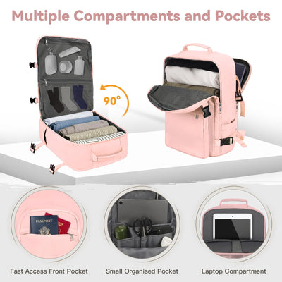 Hand Luggage Airplane Travel Backpack, Hand Luggage Backpack