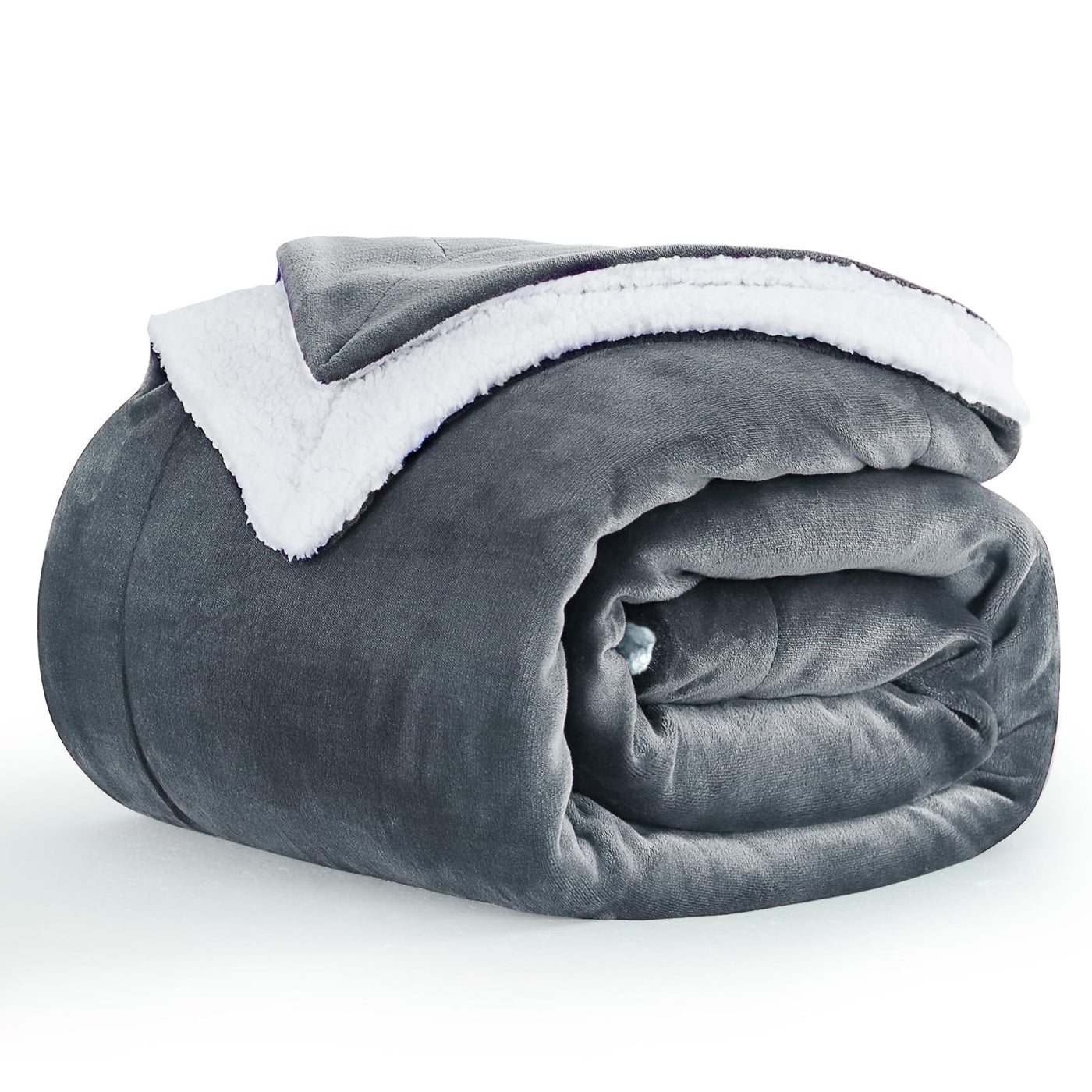 Thick cuddly blanket Fluffy - living blanket made of high-quality Sherpa fleece, Soft Soft Blanket