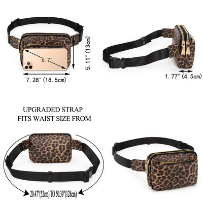 Sac de Taille en Nylon Imperméable