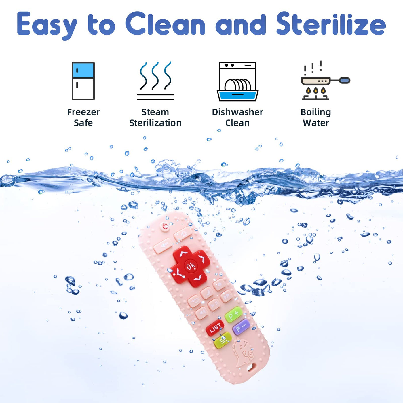 Jouet de dentition télécommande de dentition pour bébé