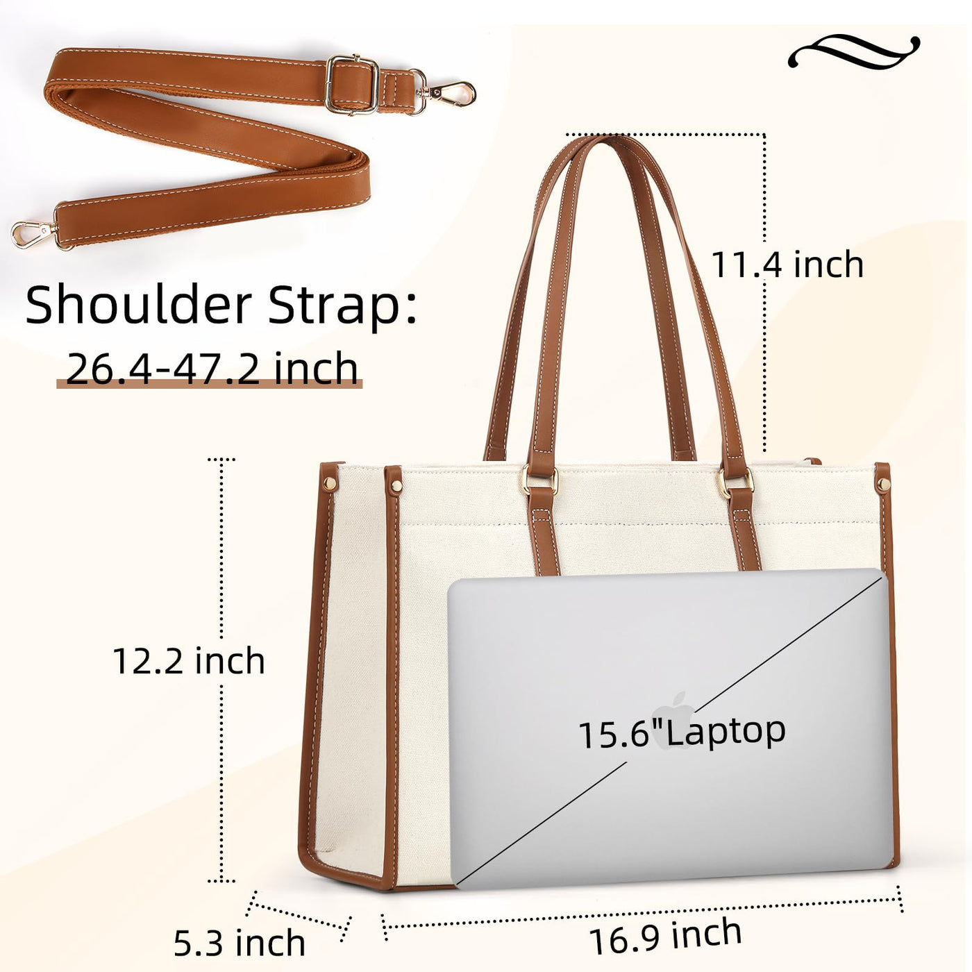 Sac à Main Shopper Grande Toile Grand Sac fourre-tout