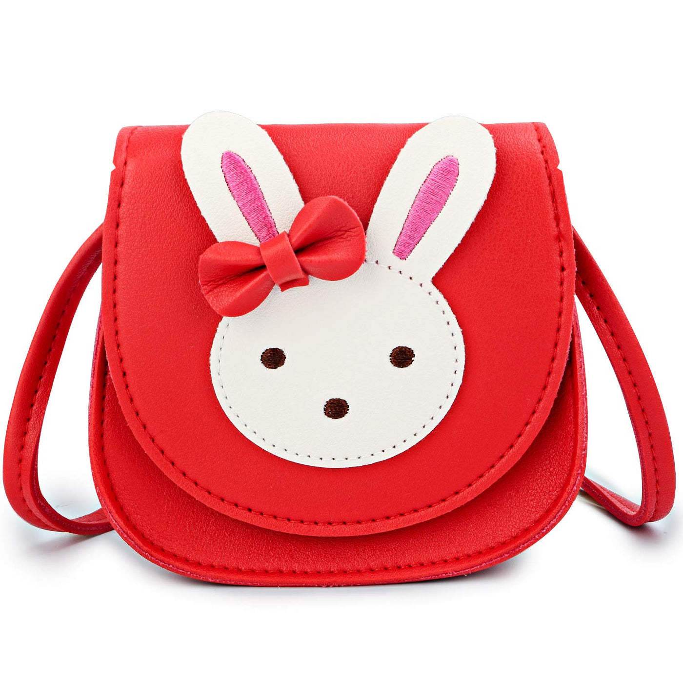 Sac à bandoulière pour enfants, sac à bandoulière lapin, cuir PU