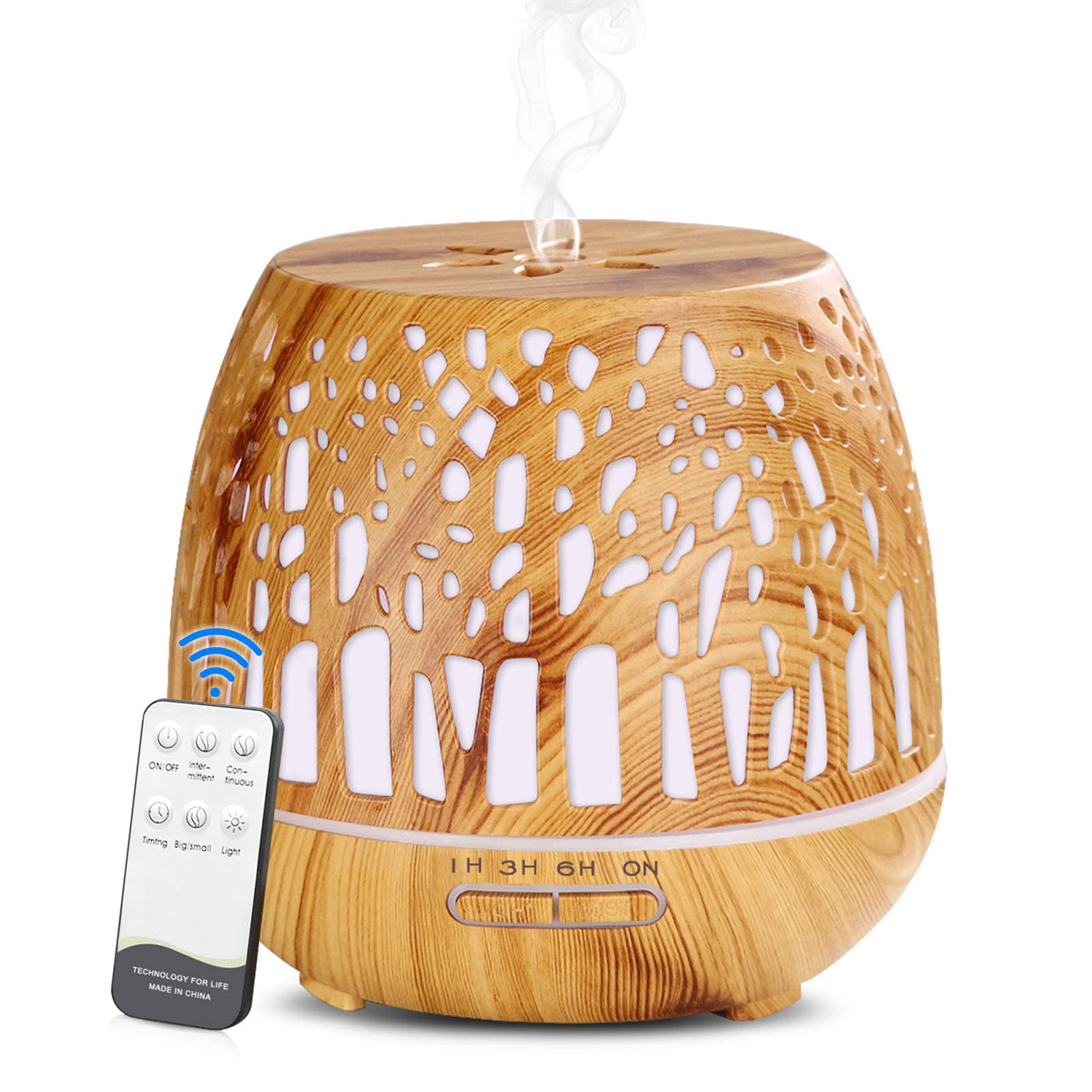 Aroma Diffuser , Ultrasonic Room Diffuser Wood