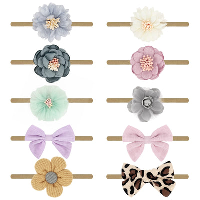 Bandeaux pour bébé Bandeau en nylon pour bébé