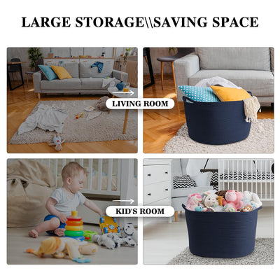 Aufbewahrungskorb für Wohnzimmer