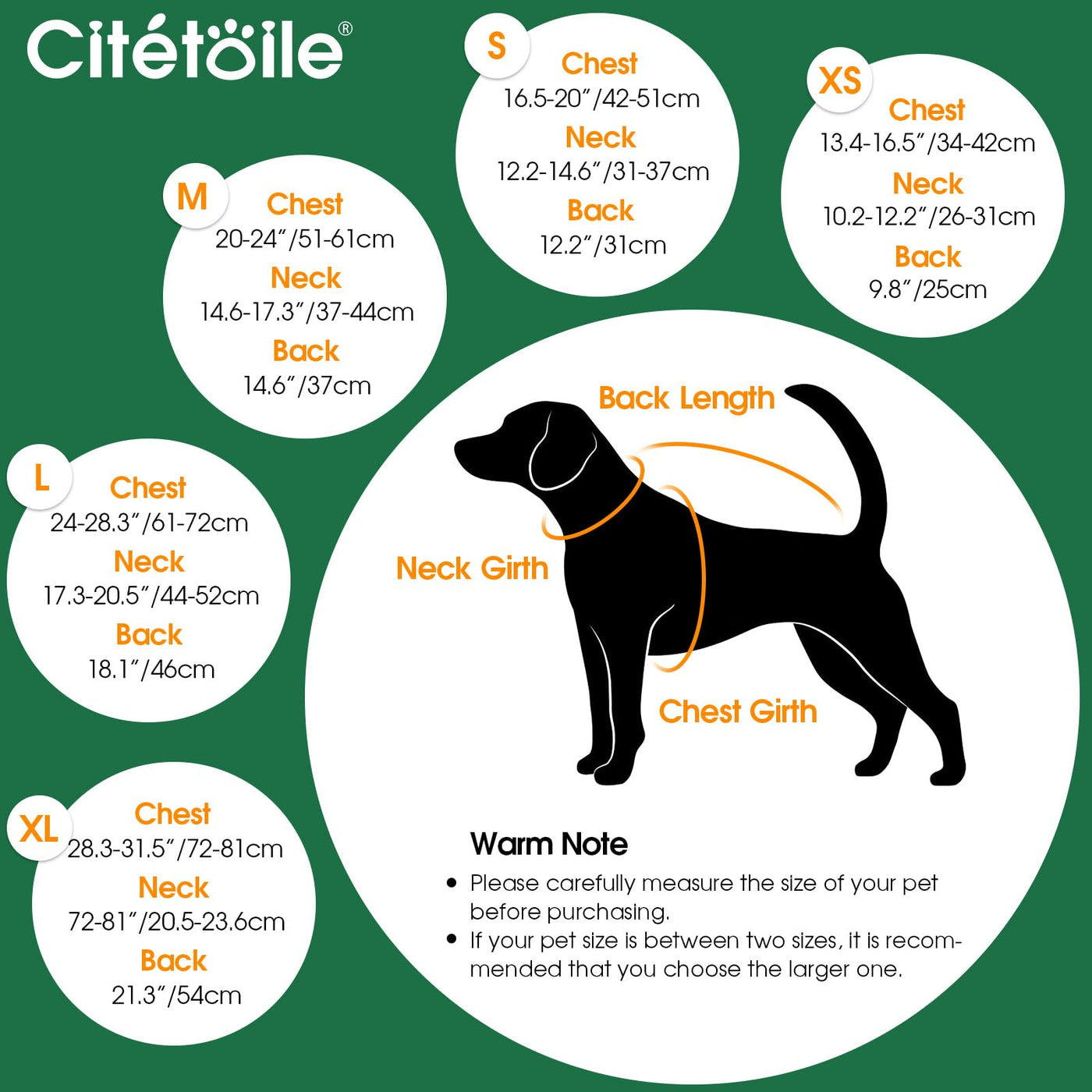 Winter Coat Dog Coat, Warm Winter Jackets with Fleece for Dogs