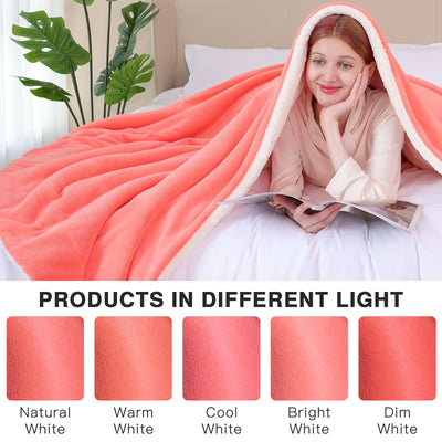 Cuddly blanket Fluffy woolen blanket