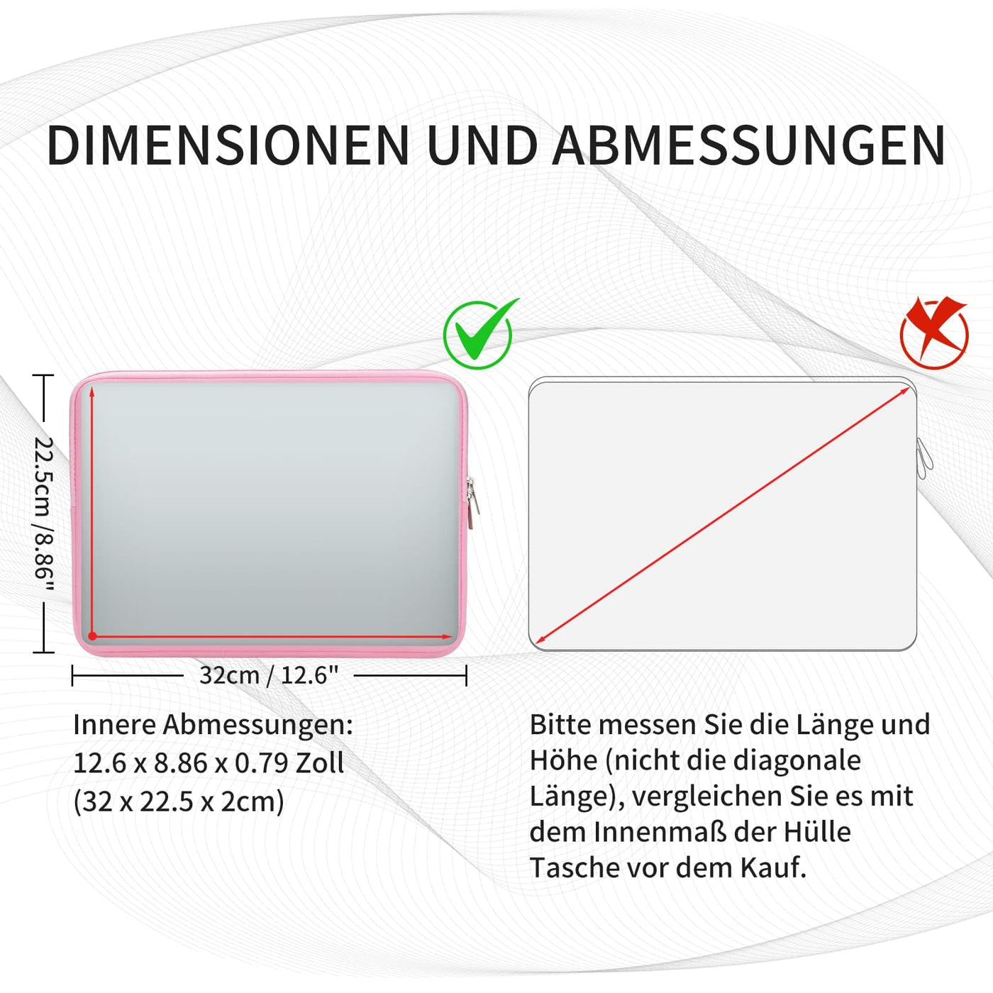 Sacoche de l'ordinateur portable Sleeve Sacoche de l'ordinateur portable Case Protective cover