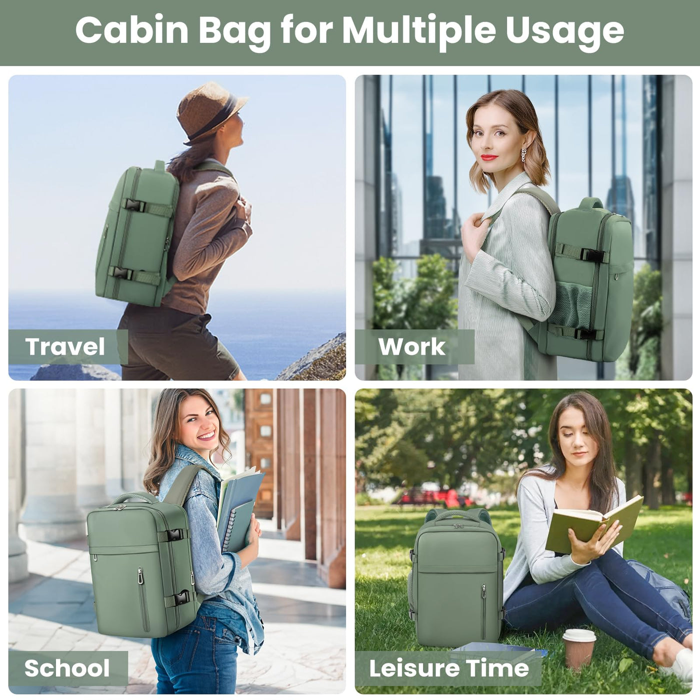 Hand Luggage Airplane Travel Backpack, Hand Luggage Backpack