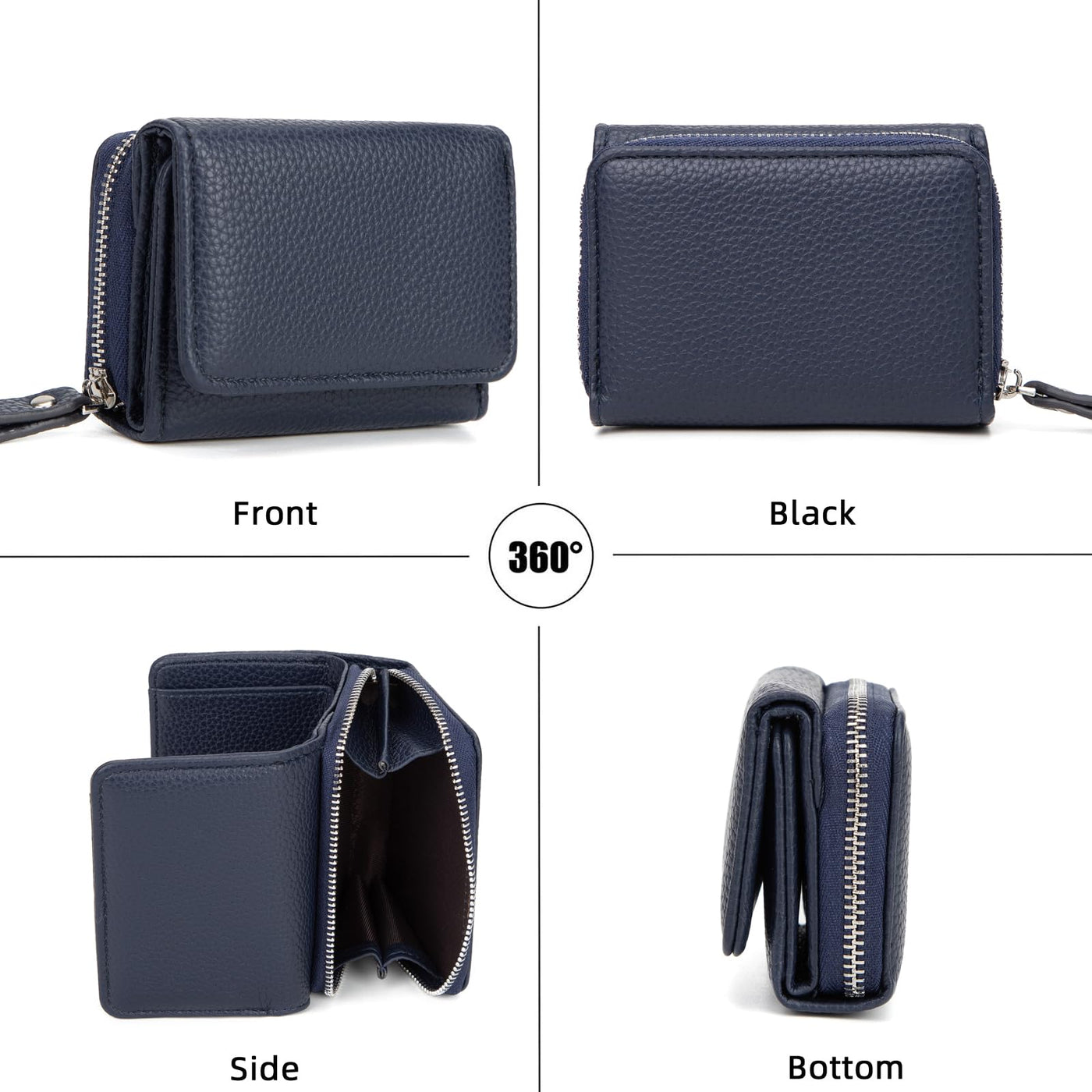Petit Portefeuille En Cuir